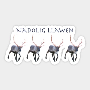 Nadolig Llawen Sticker